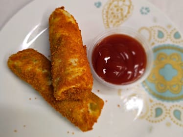 2 x Lamb Rolls with pot of Ketchup