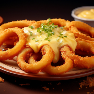 Onion Rings & Cheese