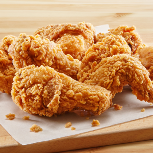 6 Pieces Hot and Spicy Chicken Wings