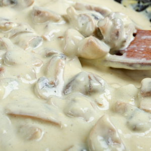 Creamy Garlic Mushrooms