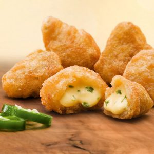 6 Pieces Jalapeno Cream Cheese Bites